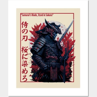 The Samurai's Blade , Japanese typography, Design Posters and Art